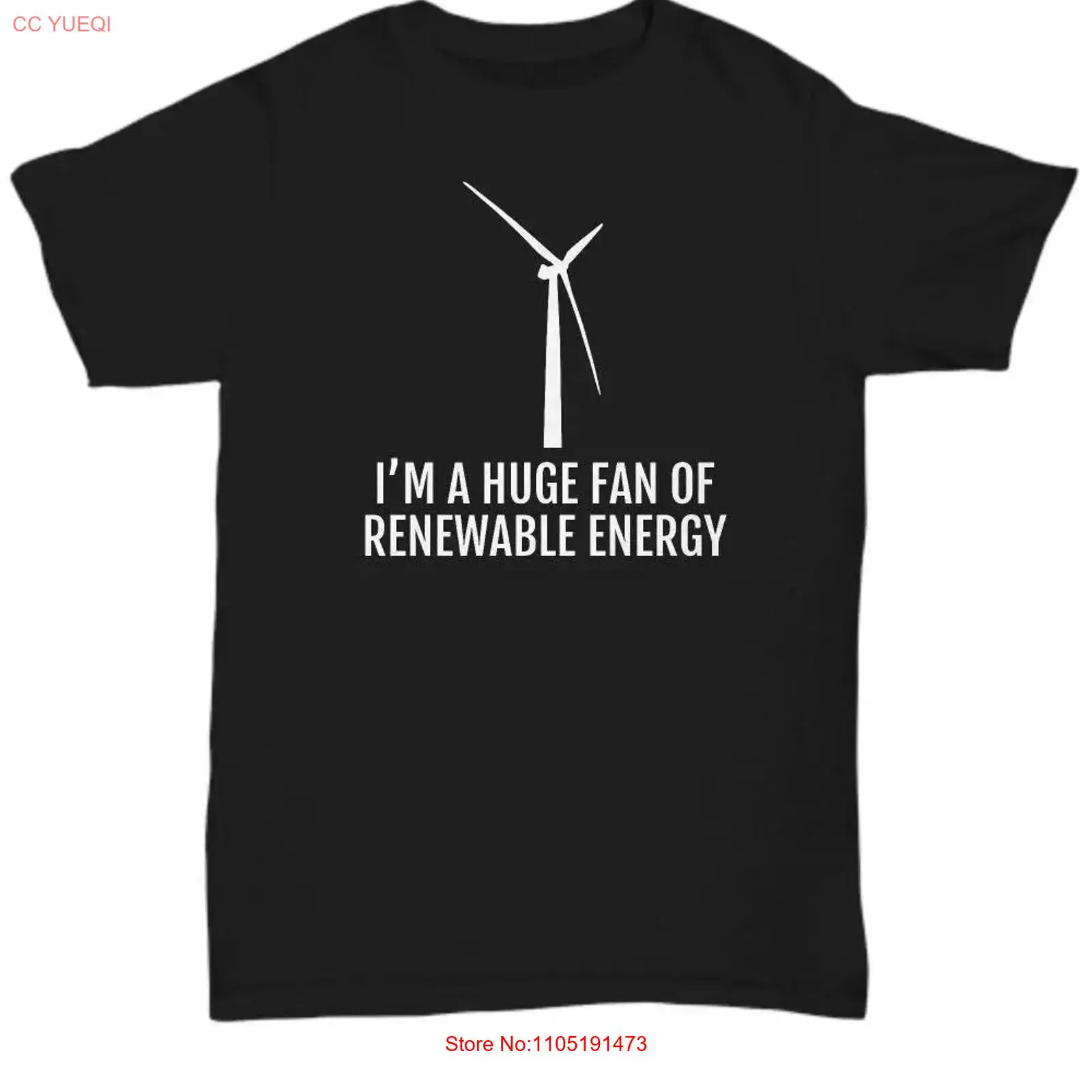 Renewable Energy In China - 풍력 에너지 티셔츠 깨끗한 기후 변화
