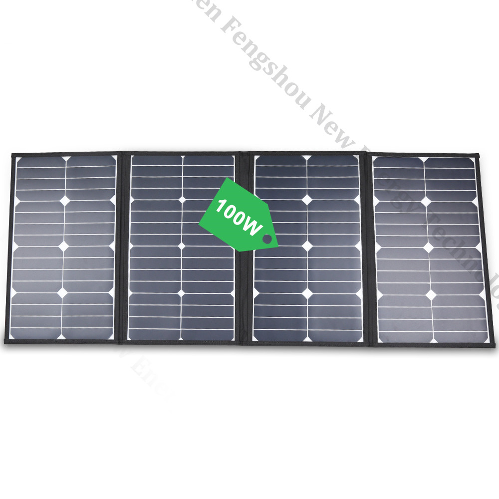 Folding Solar Panel - 캠핑 RV 태양광 컨트롤러 및 충전
