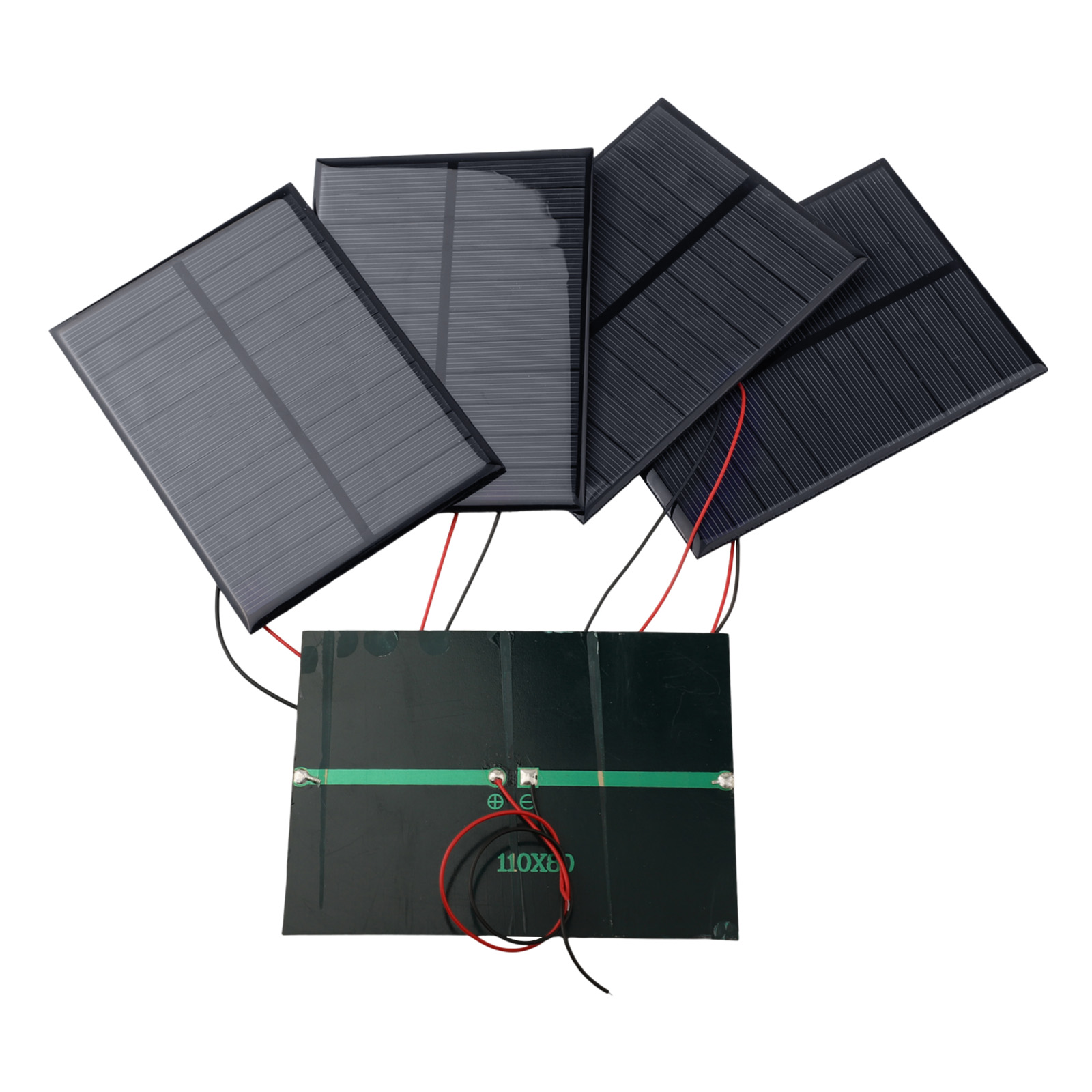 Renewable Energy Solutions - 110mm X 80mm 태양광 패널 200mA