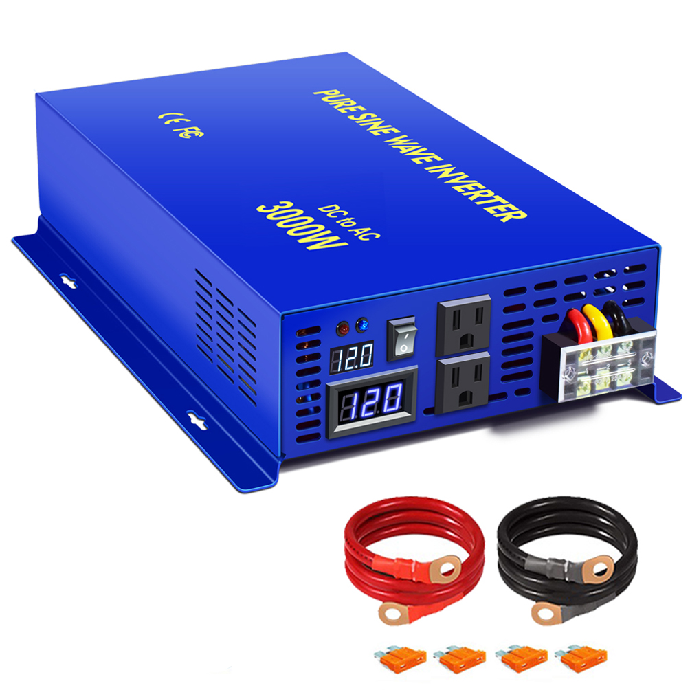 Pure Sine Wave Inverter - 2026년 핫세일 WZRELB 3000W 차량용 가전제품