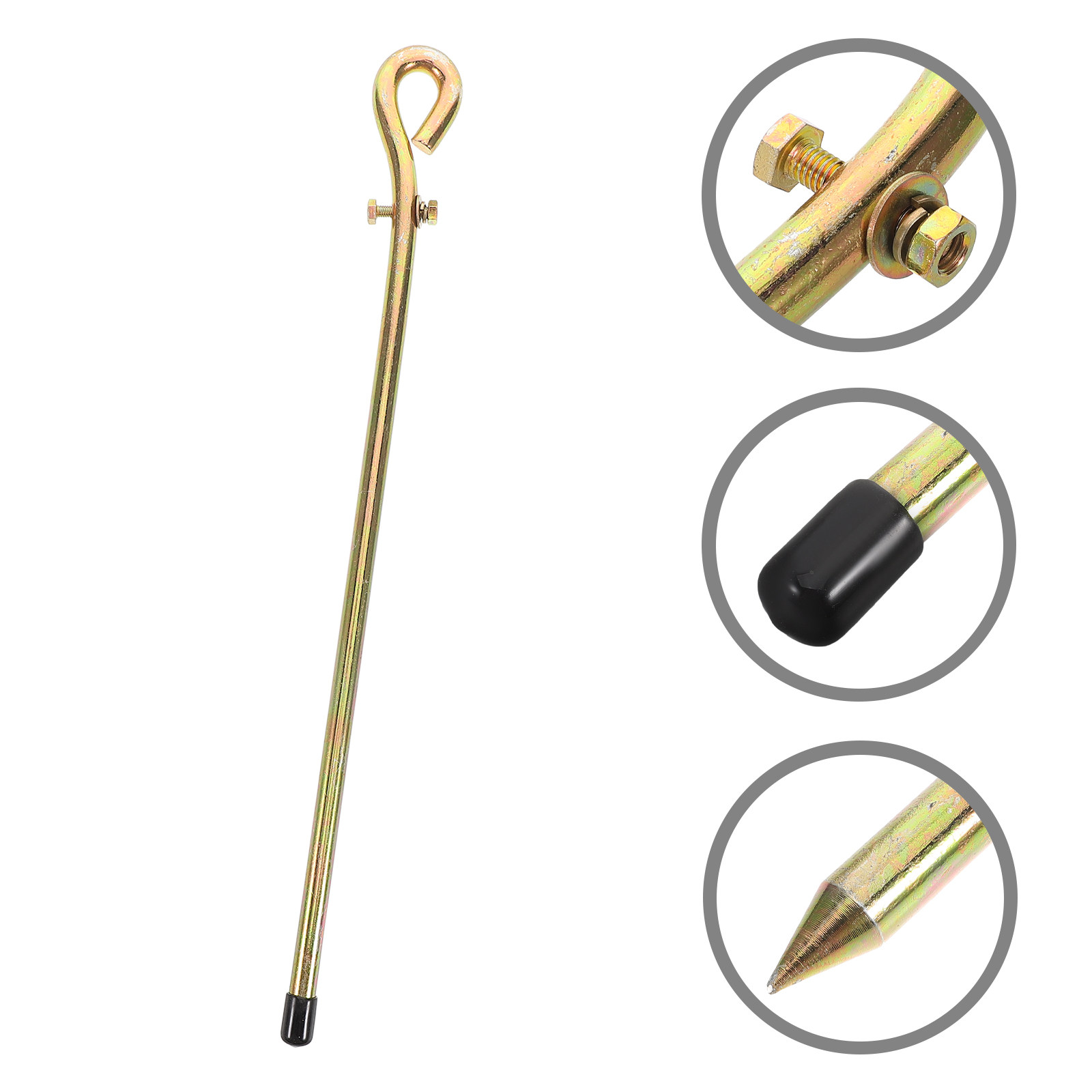 Earthing Grounding Rod - 1세트 휴대용 접지봉 소형 접지봉 전기