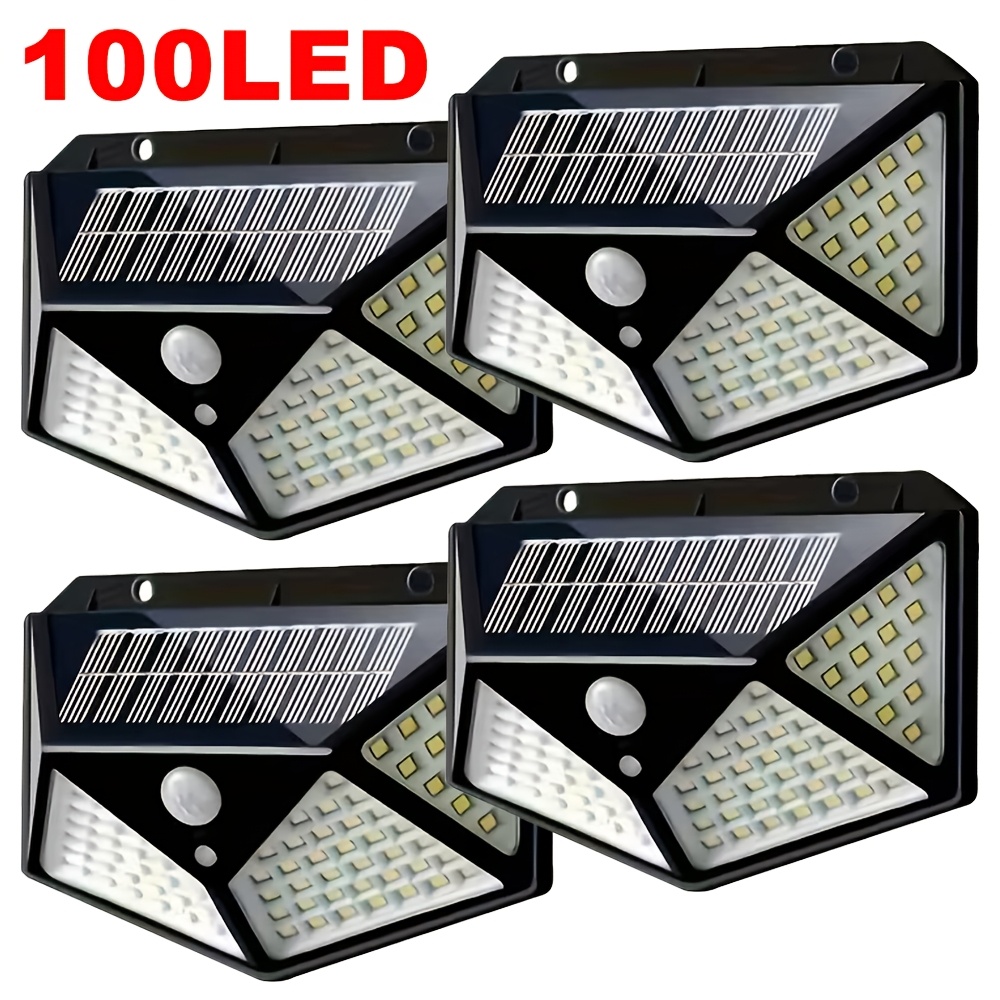 Renewable Energy Solar - 100LED 야외 태양광 정원등, 모션 센서