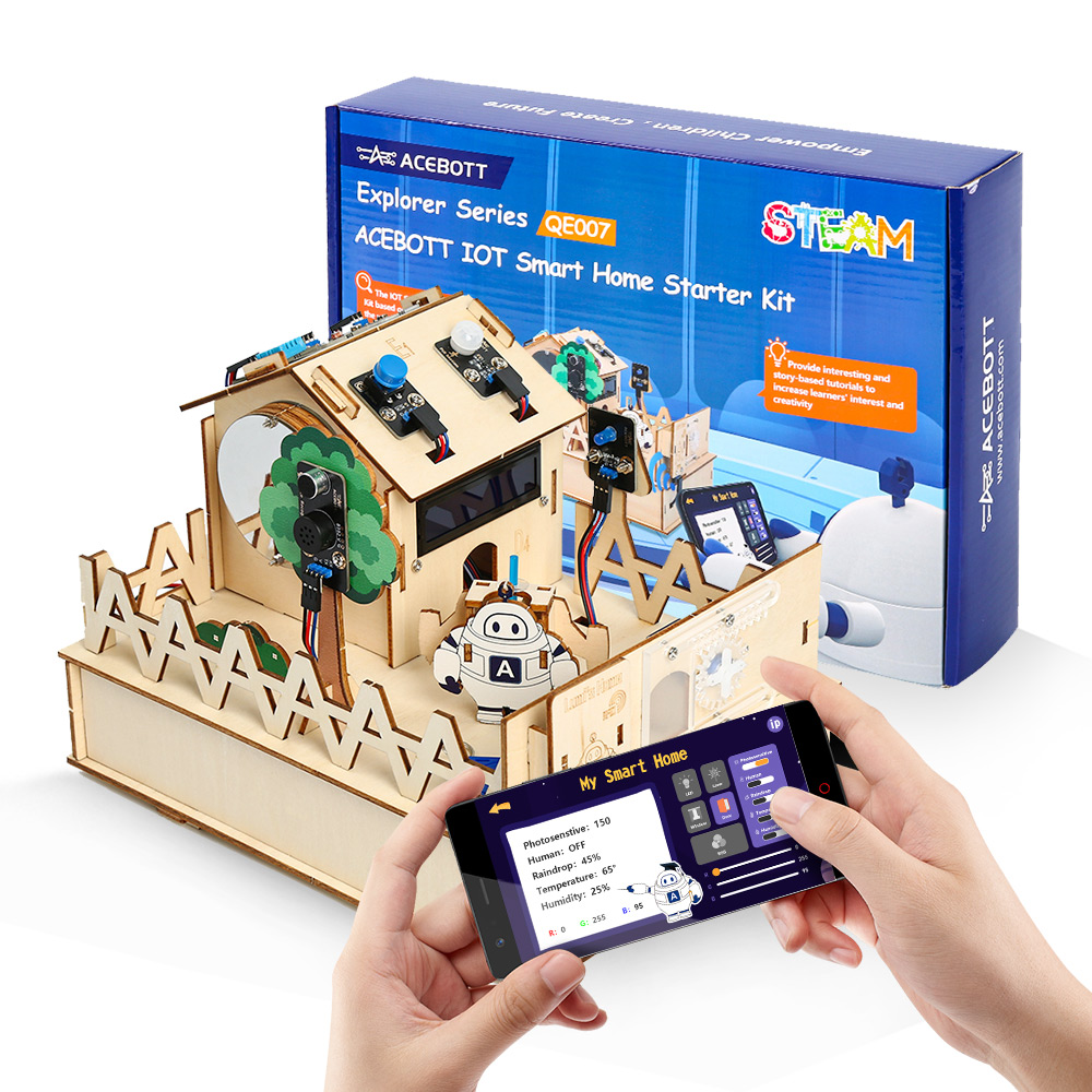 Renewable Energy Kit - ACEBOTT DIY 스마트 홈 키트, 아두이노