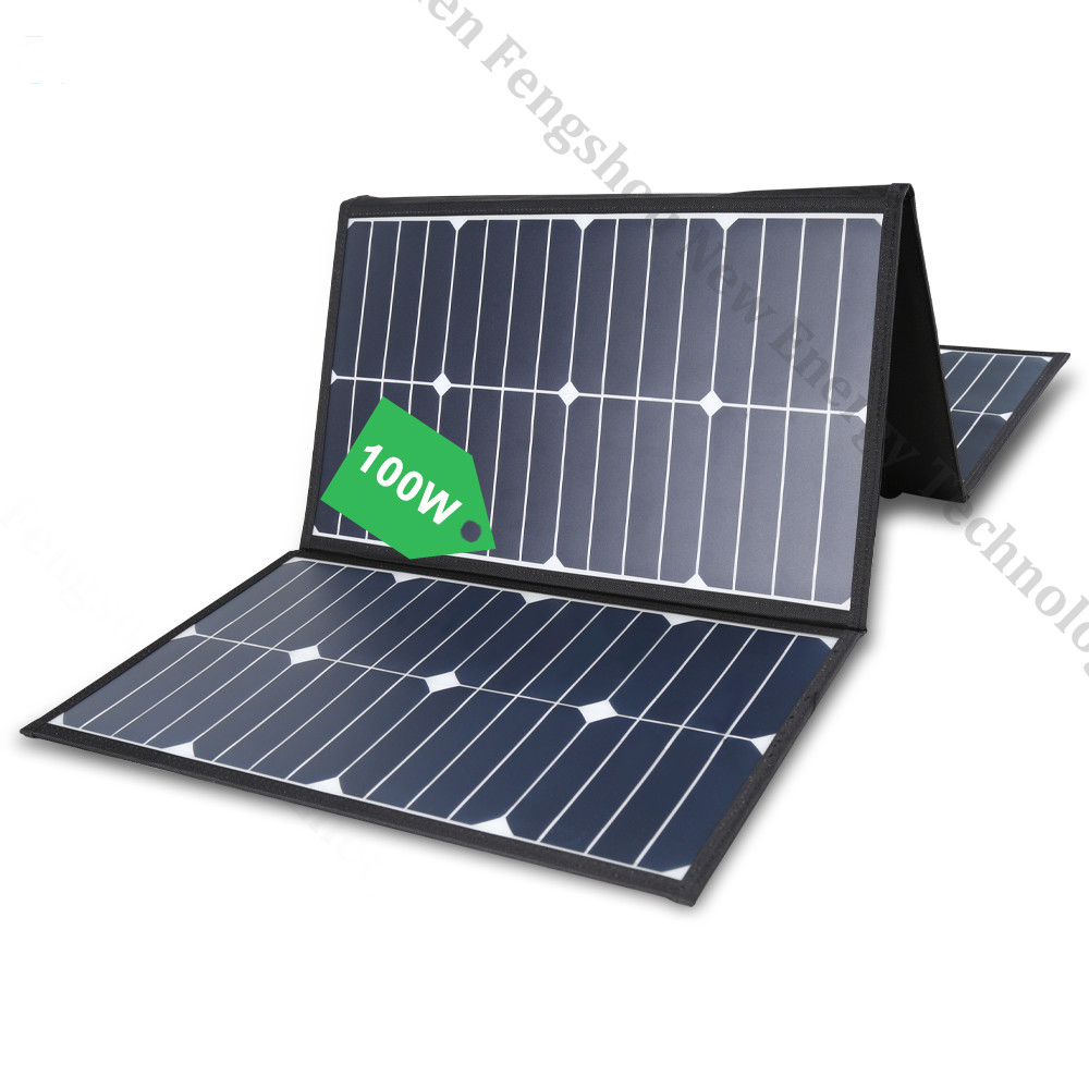 캠핑 RV 태양광 컨트롤러 및 충전 장치용 휴대용 10 - Folding Solar Panel 리뷰 및 가격