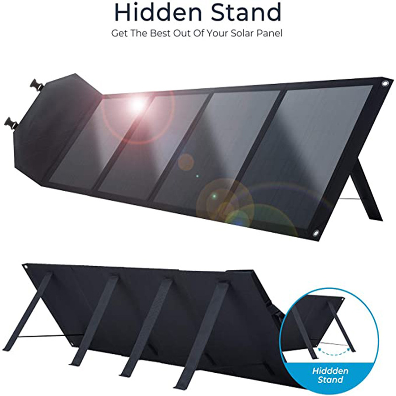 솔라 패널 모노크리스탈린 80W 접이식 솔라 패키지 배 - Folding Solar Panel 리뷰 및 가격