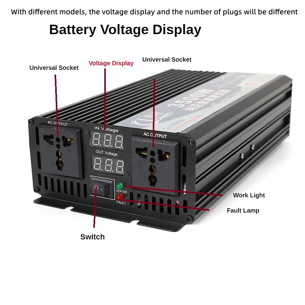 새로운 4000w 피크 파워 인버터 100% 순수 사인 - Pure Sine Wave Inverter 리뷰 및 가격