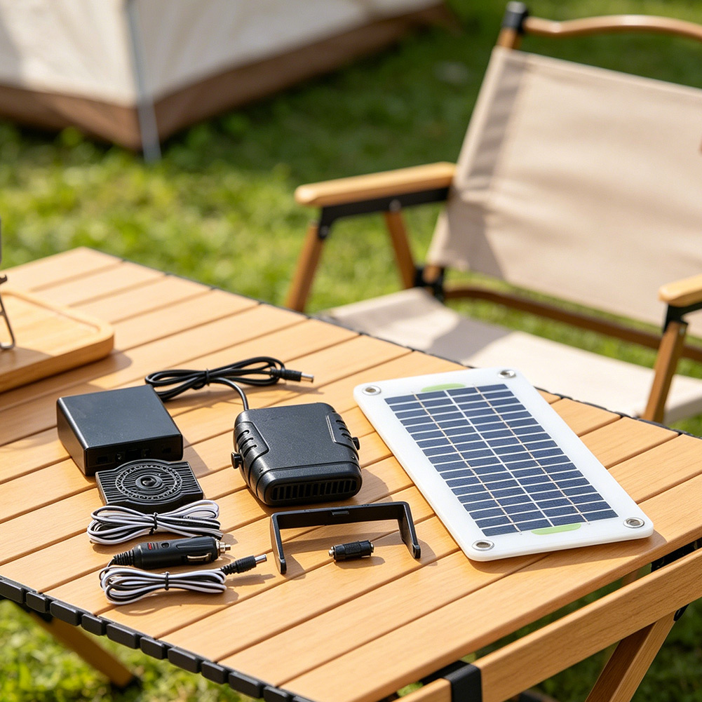 30W 12V 휴대용 태양열 팬 히터 (자동차 캠핑 야 - Renewable Energy Vehicles 리뷰 및 가격