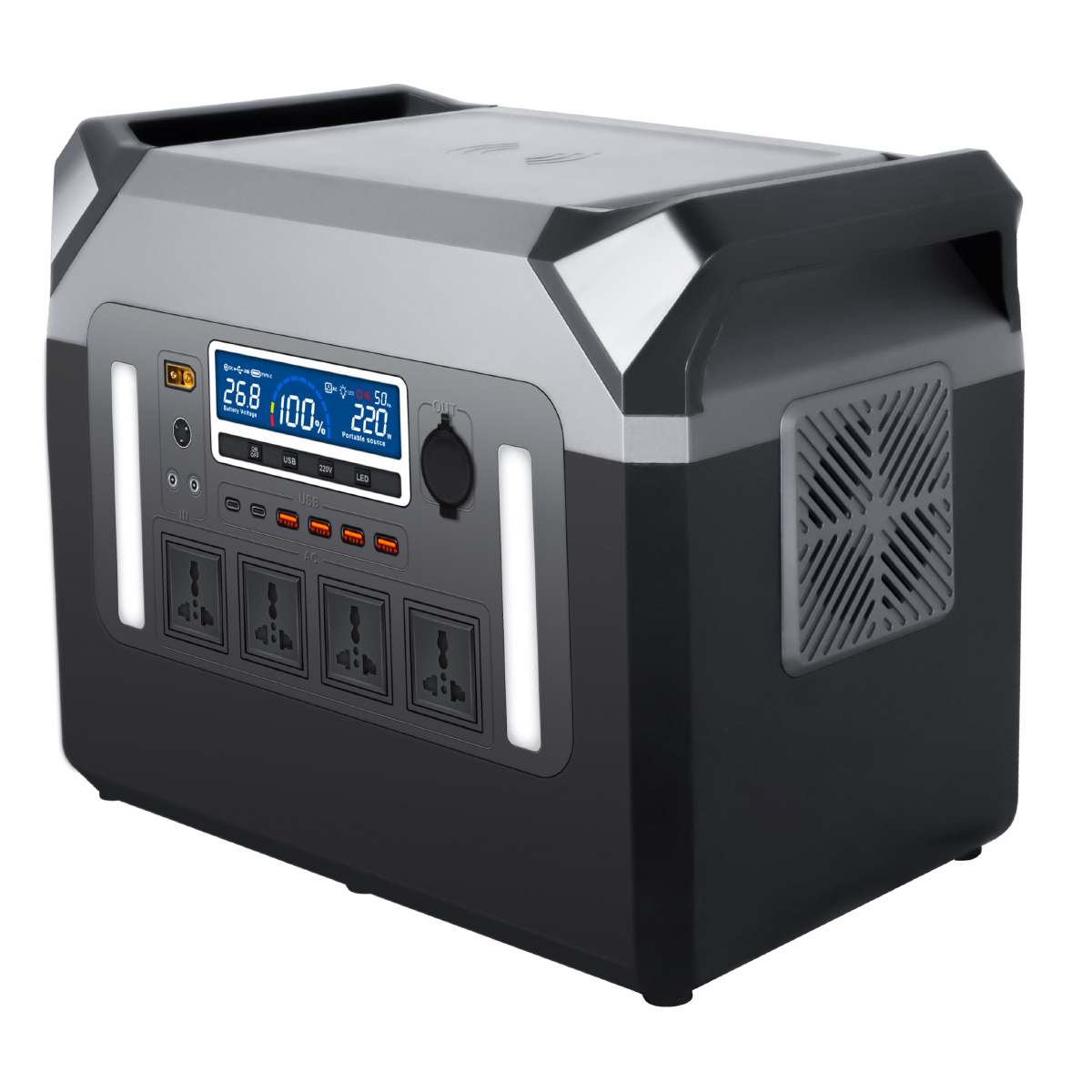 3000W 휴대용 파워스테이션 태양광 발전기 리튬 이온 - Pure Sine Wave Inverter 리뷰 및 가격