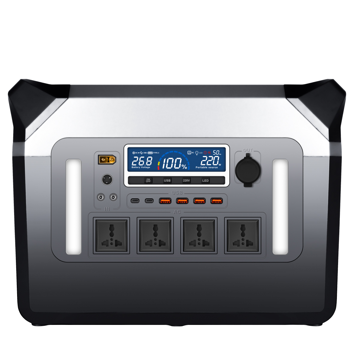 3000W 휴대용 파워스테이션 태양광 발전기 리튬 이온 - Pure Sine Wave Inverter 리뷰 및 가격