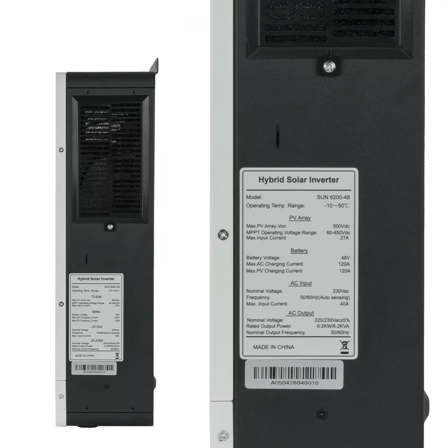 하이브리드 태양광 인버터 6.2KW 48V 단상 WIF - Pure Sine Wave Inverter 리뷰 및 가격