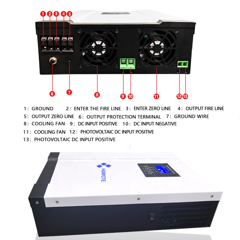5.6KW 3.6KW 하이브리드 태양광 인버터 48V  - Pure Sine Wave Inverter 리뷰 및 가격