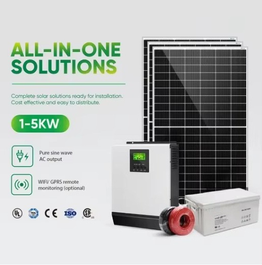 완벽한 가정용 태양광 에너지 시스템 풍력 터빈 10Kw - Off Grid Solar Kit 리뷰 및 가격