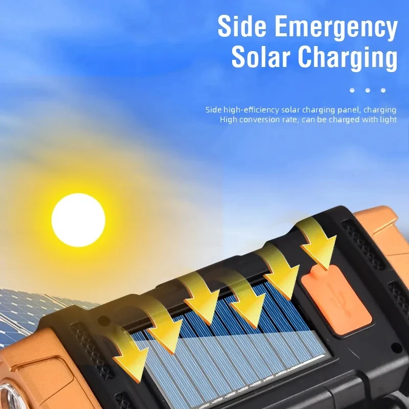 휴대용 강력한 USB 충전식 손전등 태양광 LED 라이 - Renewable Energy Solar 리뷰 및 가격