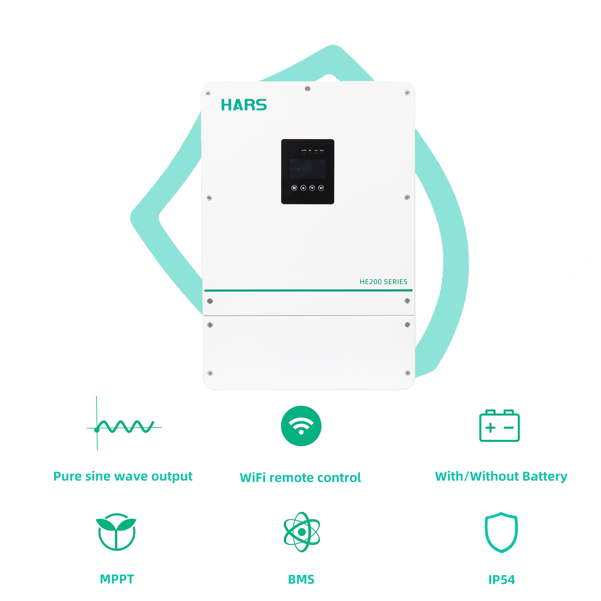 고품질 경쟁력 있는 가격 IP54 6.2kW 듀얼/싱글 - Pure Sine Wave Inverter 리뷰 및 가격