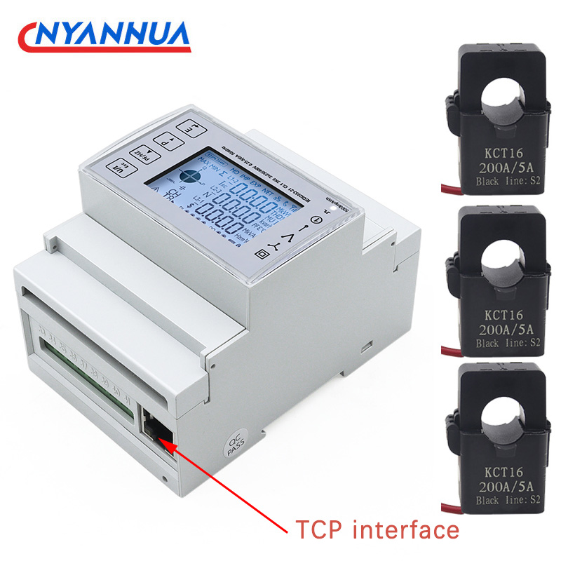 3상 DIN 레일 양방향 에너지 소비 측정기 전류 변압 - Energy Meter Bidirectional 리뷰 및 가격